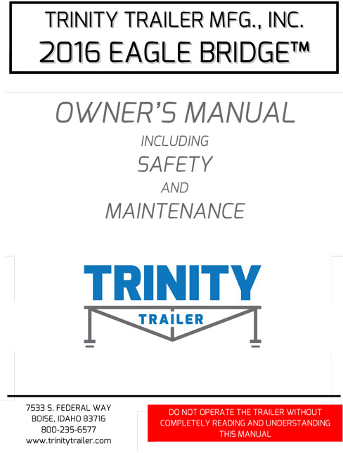 2016 Owners Manual